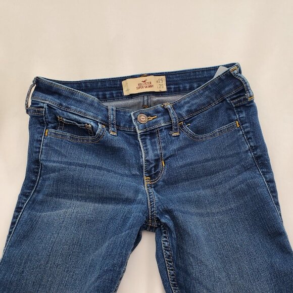 Hollister Super Skinny Jeans Y2k - 25/size 0 or 2 - Picture 2 of 6